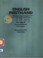 ENGLISH FIRSTHAND A COMMUNICATIVE APPROACH TO DEVELOPING LANGUAGE SKILLS（ PDF版）
