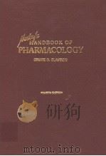 HANDBOOK OF PHARMACOLOGY   1987  PDF电子版封面  0801614066  BRUCE D.CLAYTON 