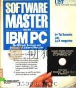 SOFTWARE MASTER FOR THE IBM PC（ PDF版）
