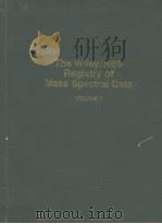 THE WILEY/NBS REGISTRY OF MASS SPECTRAL DATA  VOLUME 1（1988年 PDF版）