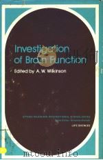 INVESTIGATION OF BRAIN FUNCTION（1981 PDF版）
