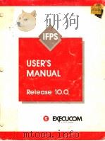 IFPS USER'S MANUAL     PDF电子版封面  0911941002   