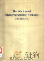THE 16TH ANNUAL MICROPROGRAMMING WORKSHOP PROCEEDINGS（ PDF版）