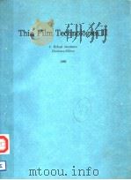 PROCEEDINGS  VOLUME 652  THIN FILM TECHNOLOGIES II（1986 PDF版）