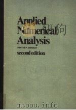 APPLIED NUMERICAL ANALYSIS  SECOND EDITION     PDF电子版封面  0201026961  CURTIS F.GERALD 