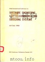FIFTH INTERNATIONAL CONFERENCE ON SOFTWARE ENGINEERING FOR TELECOMMUNICATION SEITCHING SYSTEMS（ PDF版）