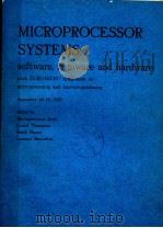 MICROPROCESSOR SYSTEMS：SOFTWARE，FIRMWARE AND HARDWARE     PDF电子版封面  0444860983   