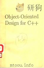 OBJECT-ORIENTED DESIGN FOR C++（ PDF版）