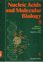 NUCLEIC ACIDS AND MOLECULAR BIOLOGY  VOLUME 5     PDF电子版封面  3540531211  FRITZ ECKSTEIN·DAVID J.J.LILLE 