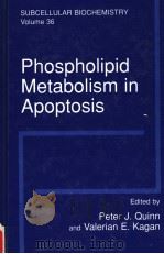 PHOSPHOLIPID METABOLISM IN APOPTOSIS SUBCELLULAR BIOCHEMISTRY  VOLUME 36（ PDF版）