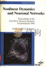 NONLINEAR DYNAMICS AND NEURONAL NETWORKS（ PDF版）