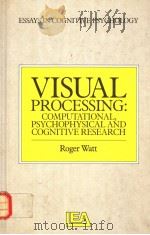 VISUAL PROCESSING：COMPUTATIONAL PSYCHOPHYSICAL AND COGNITIVE RESEARCH     PDF电子版封面    R·J·WATT 