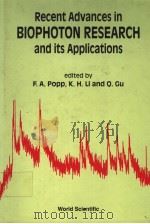 RECENT ADVANCES IN BIOPHOTON RESEARCH AND ITS APPLICATIONS（ PDF版）