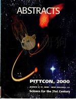 PITTCONR 2000 ABSTRACTS     PDF电子版封面     