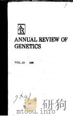 ANNUAL REVIEW OF GENETICS VOLUME 22 1988（ PDF版）