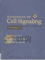 HANDBOOK OF CELL SIGNALING  VOLUME 1     PDF电子版封面  0121245470  RALPH A.BRADSHAW  EDWARD A.DEN 