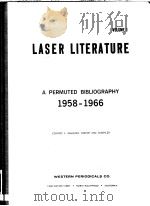 LASER LITERATURE VOLUME 1（ PDF版）