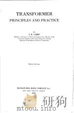 TRANSFORMER PRINCIPLES AND PRACTICE     PDF电子版封面    J.B.CIBBS 