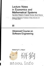 LECTURE NOTES IN ECONOMICS AND MATHEMATICAL SYSTEMS     PDF电子版封面  0387061851   