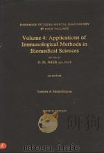VOLUME 4: APPLICATIONS OF IMMUNOLOGICAL METHODS IN BIOMEDICAL SCIENCES（ PDF版）