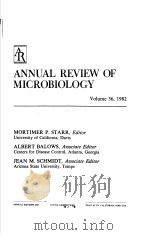 ANNUAL REVIEW OF MICROLBIOLOGY VOLUME 36 1982（ PDF版）