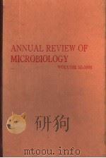 ANNUAL REVIEW OF MICROLBIOLOGY VOLUME 52 1998     PDF电子版封面    L·NICHOLAS ORNSTON 