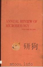 ANNUAL REVIEW OF MICROLBIOLOGY VOLUME 53 1999     PDF电子版封面    L·NICHOLAS ORNSTON 