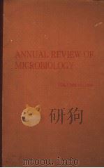 ANNUAL REVIEW OF MICROLBIOLOGY VOLUME 50 1996     PDF电子版封面    L·NICHOLAS ORNSTON 