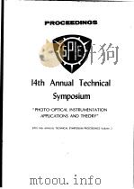 14TH ANNUAL TECHNICAL SYMPOSIUM     PDF电子版封面     
