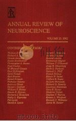 ANNUAL REVIEW OF NEUROSCIENCE VOLUME 25 2002（ PDF版）