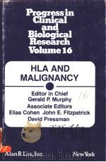 HLA AND MALIGNANCY     PDF电子版封面     
