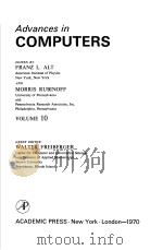 ADVANCES IN COMPUTERS  VOLUME 10（ PDF版）