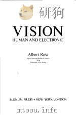 VISION HUMAN AND ELECTRONIC A LBERT ROSE     PDF电子版封面  0306307324   