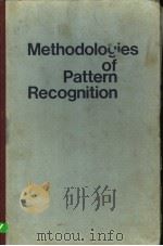 METHODOLOGIES OF PATTERN RECOGNITION     PDF电子版封面    SATOSI WATANABE 