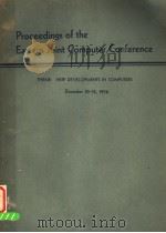 PROCEEDINGS OF THE EASTERN JOINT COMPUTER CONFERENCE DECEMBER 10-12 1956     PDF电子版封面     