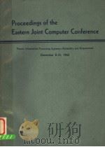 PROCEEDINGS OF THE EASTERN JOINT COMPUTER CONFERENCE DECEMBER 8-10 1953     PDF电子版封面     