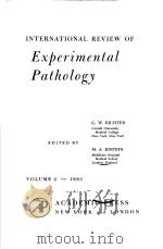 INTERNATIONAL REVIEW OF EXPERIMENTAL PATHOLOGY  VOLUME 2（ PDF版）
