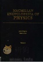 MACMILLAN ENCYCLOPEDIA OF PHYSICS VOLUME 4     PDF电子版封面    JOHN S·RIGDEN 