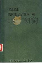 ONLINE INFORMATION 88  VOLUME 2     PDF电子版封面     