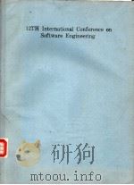 12TH INTERNATIONAL CONFERENCE ON SOFTWARE ENGINEERING     PDF电子版封面     