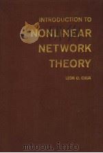 NONLINEAR NETWORK THEORY（ PDF版）