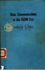 DATA COMMUNICATIONS IN THE ISDN ERA     PDF电子版封面  0444877207  Y.PERRY 