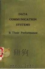 DATA COMMUNICATION SYSTEMS AND THEIR PERFORMANCE（ PDF版）