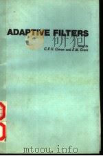 ADAPTIVE FILTERS     PDF电子版封面    C.F.N.COWAN AND P.M.GRANT 