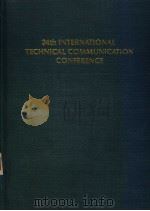 PROCEEDINGS 34TH INTERNATIONAL TECHNICAL COMMUNICATION CONFERENCE（ PDF版）