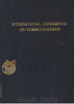 INTERNATIONAL CONFERENCE ON COMMUNICATION ICC'92  VOLUME 1 OF 4     PDF电子版封面     