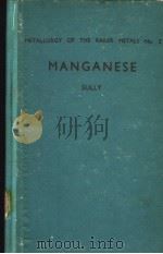MANGANESE     PDF电子版封面    A.H.SULLY 