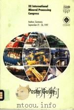XX INTERNATIONAL MINERAL PROCESSING CONGRESS     PDF电子版封面    POSTER GUIDE 