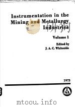 INSTRUMENTATION IN THE MINING AND METALLURGY INDUSTRIES VOLUME 1（ PDF版）