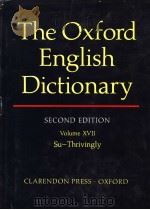 THE OXFORD ENGLISH DICTIONARY SECOND EDITION VOLUME XVII     PDF电子版封面    J·A·SIMPSON AND E·S·C·WEINER 